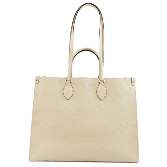 Louis Vuitton On the Go GM Empreinte Giant Monogram Tote Bag Empreinte - Picture 2 of 7